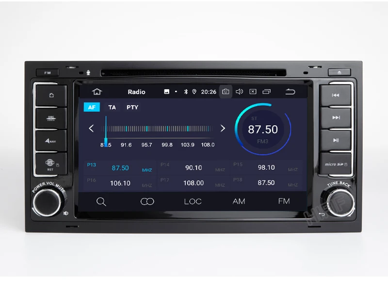 Cheap IPS SCREEN DSP 4G 2 din Android 9.0 CAR DVD PLAYER For VW Touareg T5 Transporter Multivan GPS radio multimedia navigation pc 15