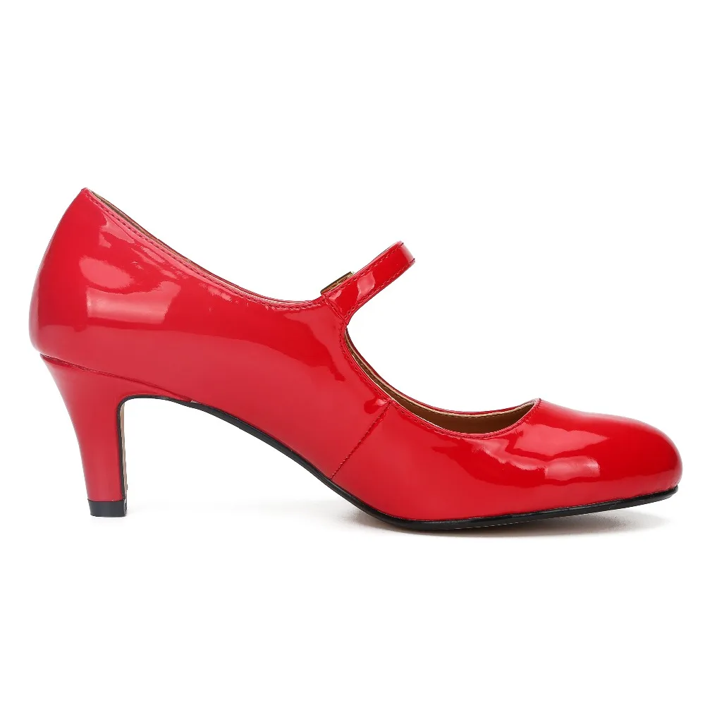 LLXF mary janes/туфли на шпильке с перекрестным платьем женская обувь на тонком каблуке 6 см; классическая Удобная Осенняя обувь с пряжкой; открытые туфли-лодочки