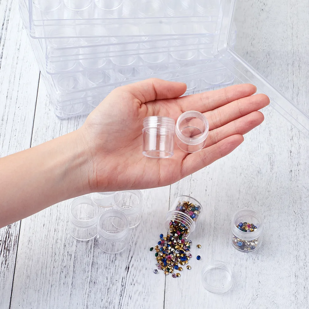 Plastic Beads Organizers Bottle