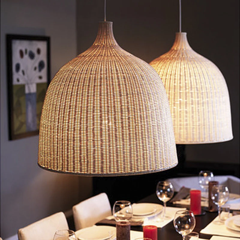 Bambus Lampe Bambus Pendelleuchte Hawaii Chinesischen Stil Esszimmer Lampe