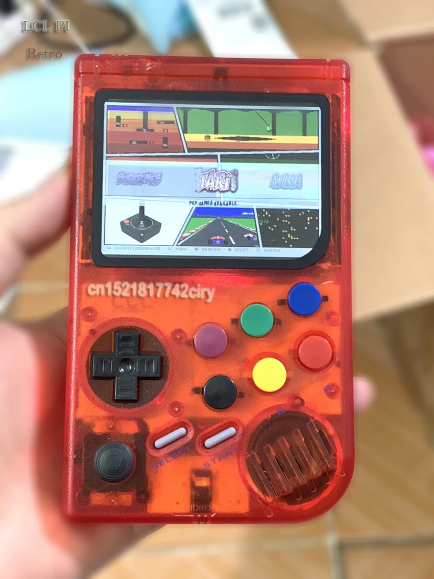 LCL-Pi Ретро Raspberry Pi для портативной игровой консоли gameboy с супер ips/ударный джойстик/мальчик pi 3B/B+ 64 г классический цвет