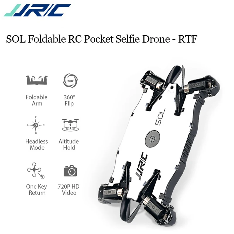 Селфи Дрон JJRC H49 H49WH RC мини с 720P HD Wifi FPV камера Вертолет одной клавишей возврат