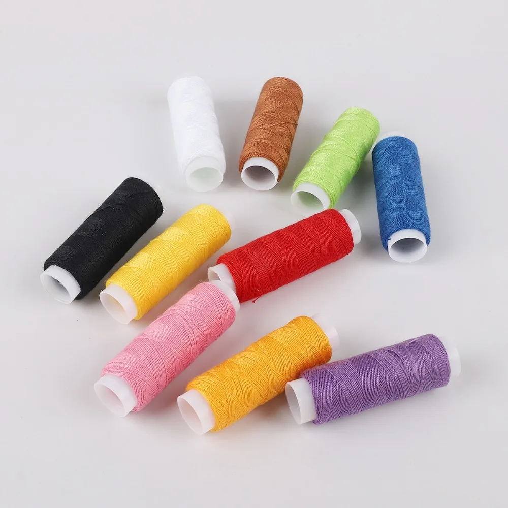 

160 Yards 10pcs/set Sewing Thread Machine embroidery thread Spool home supplies