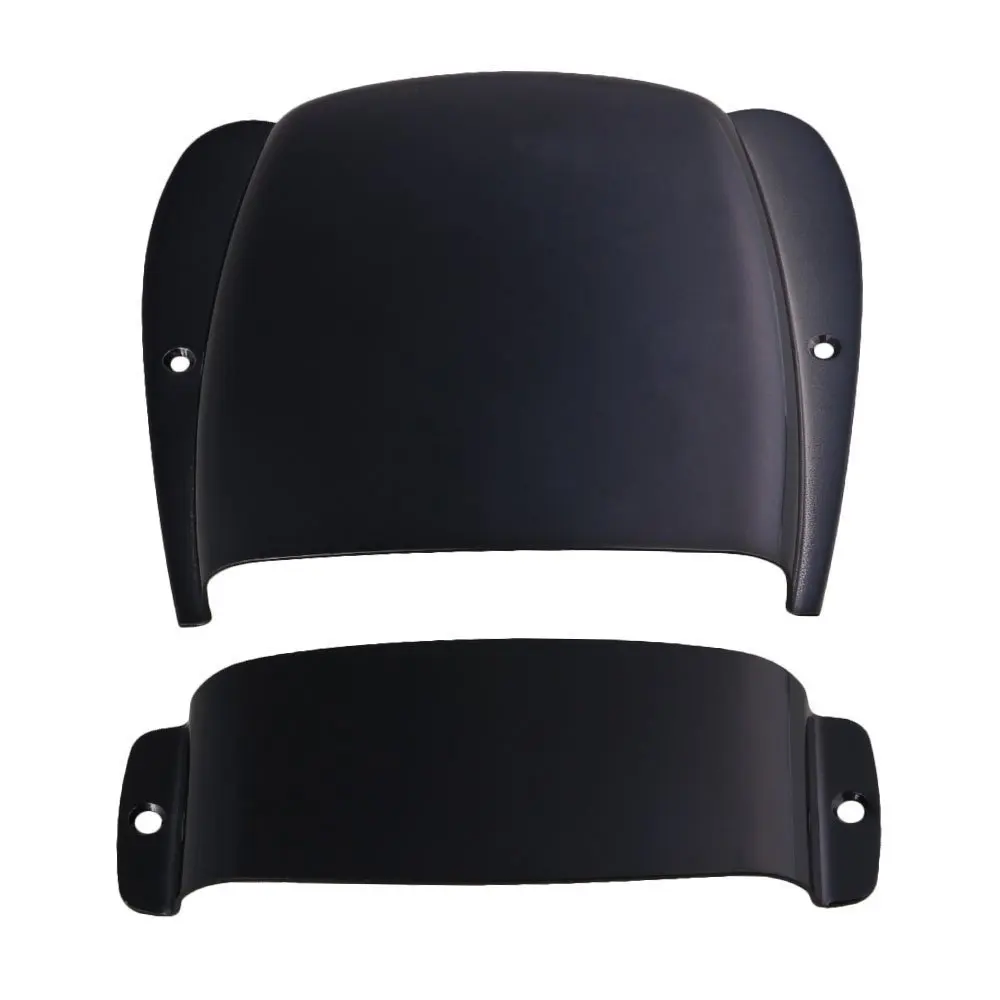 

Bridge & Pickup Cover Set Chrome Plated Zinc Alloy Protector for JB Bass Black