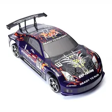 HSP Rc Drift Car 4wd 1/10 Scale Electric Power On Road Drift Remote Control Car 94123 FlyingFish Ready To Run High Speed Rc Car