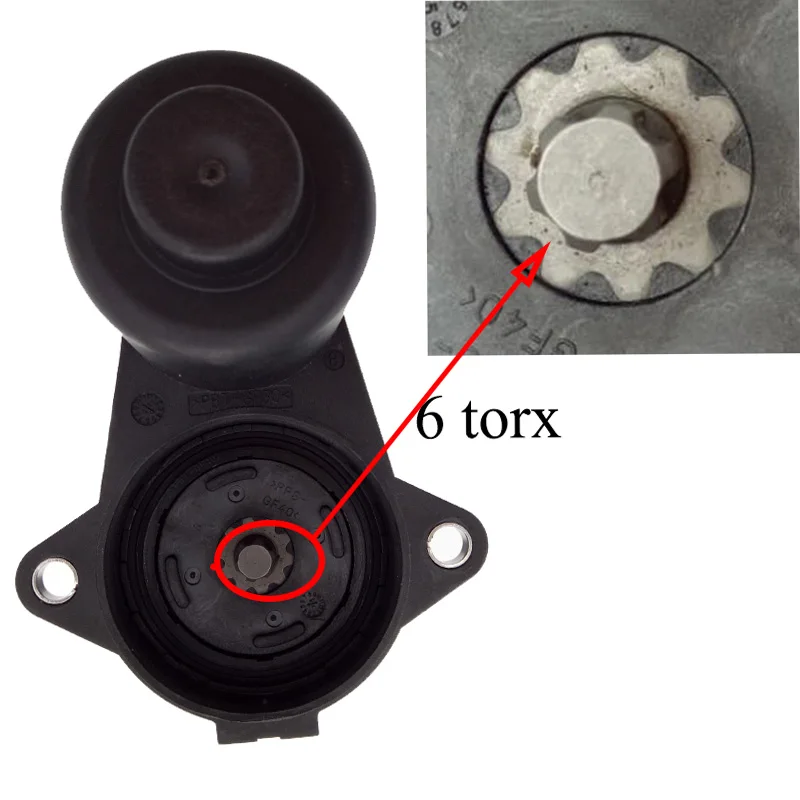 6/12 Torx колеса handbrake тормозной суппорт Servo Двигатель 3c0998281a 3c0998281b 32330208 3c0998281 для vw passat b6 b7 Tiguan Audi Q3 - Цвет: 6 torx