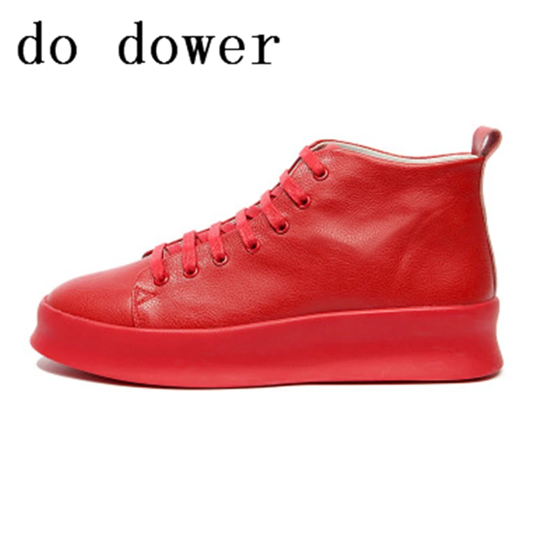 

2020 Men Height Increasing Genuine Leather Shoes Luxury Trainers Male Adult Luminous Shoes Casual Lace-up Flatform Solid Shoes