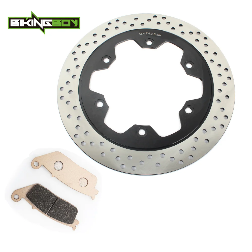 

BIKINGBOY 320mm Front Brake Disc Disk Rotor Pads Wave Set for HONDA VT 750 C DC Shadow Spirit 01 02 VT 750 Shadow Aero 04-12