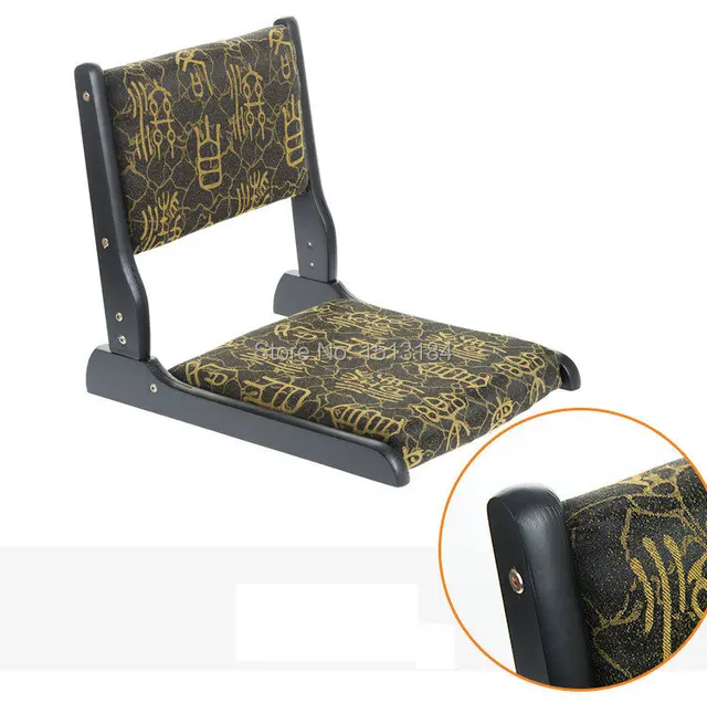 Japanese style foldable tatami floor chair zaisu chair folding living