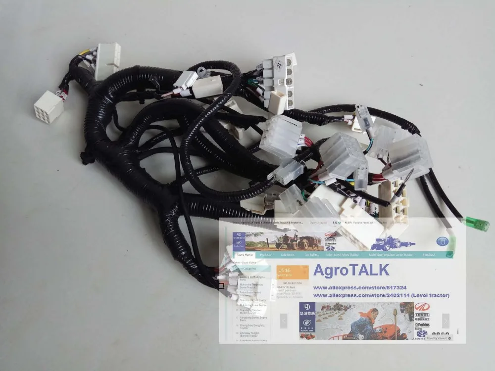 

TD900.482A.2 , the wire harness for Foton TD series tractor, please check the code number TD900.482A.2 when order