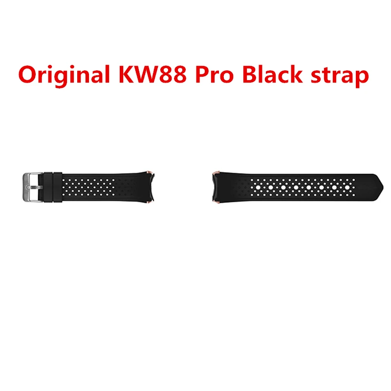 

Smart Accessories KW88 Pro Watch Strap High Quality original KW88 Pro wrist strap watch strap red white black belt watchband
