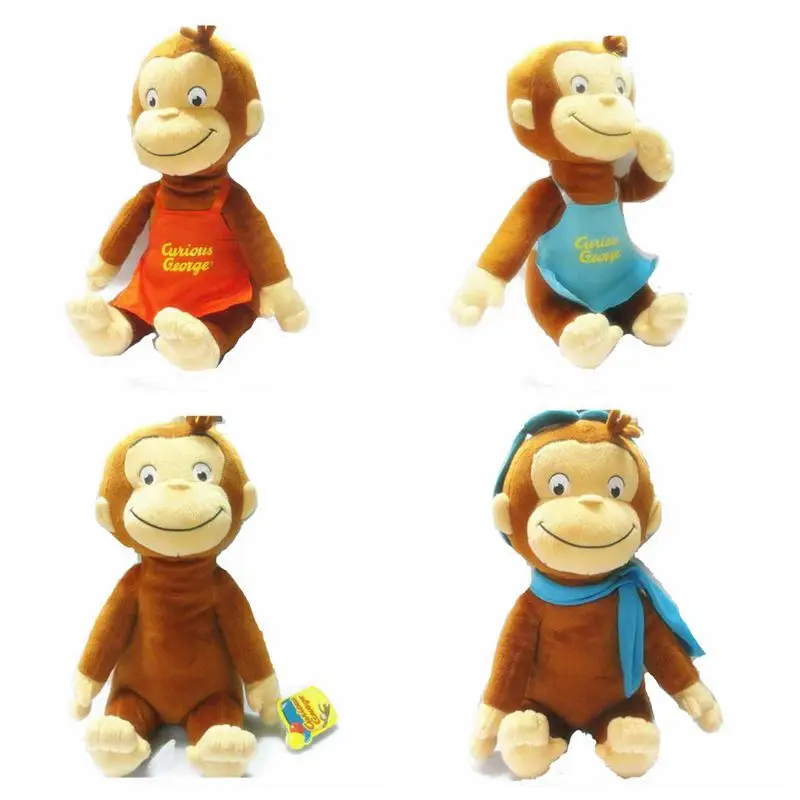 

30cm Plush Curious George Monkey Stuffed Animals Toy