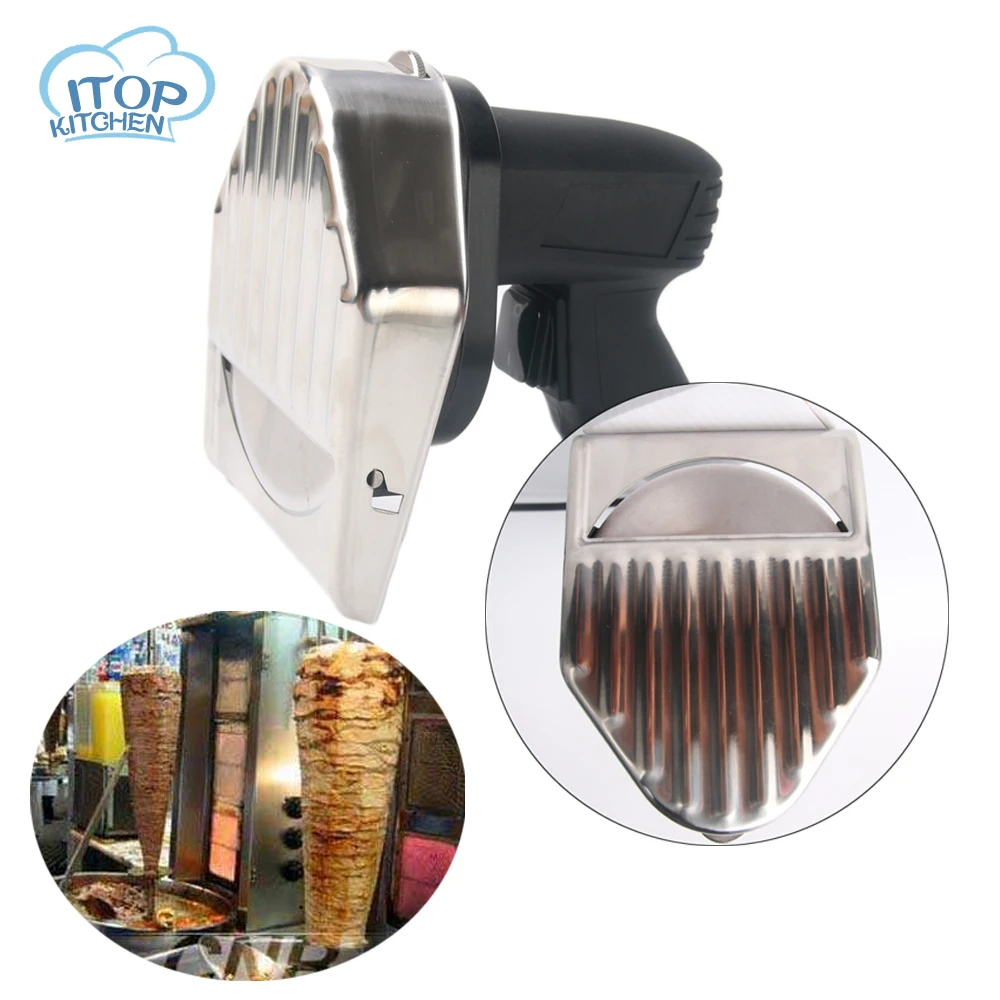 ITOP Automatic Electric Doner Kebab Slicer for Shawarma,Kebab Knife