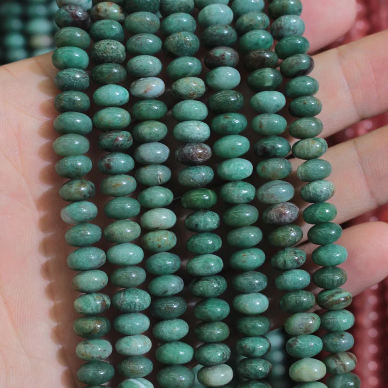 5x8mm rondelle Australian jades beads natural stone beads DIY spacer