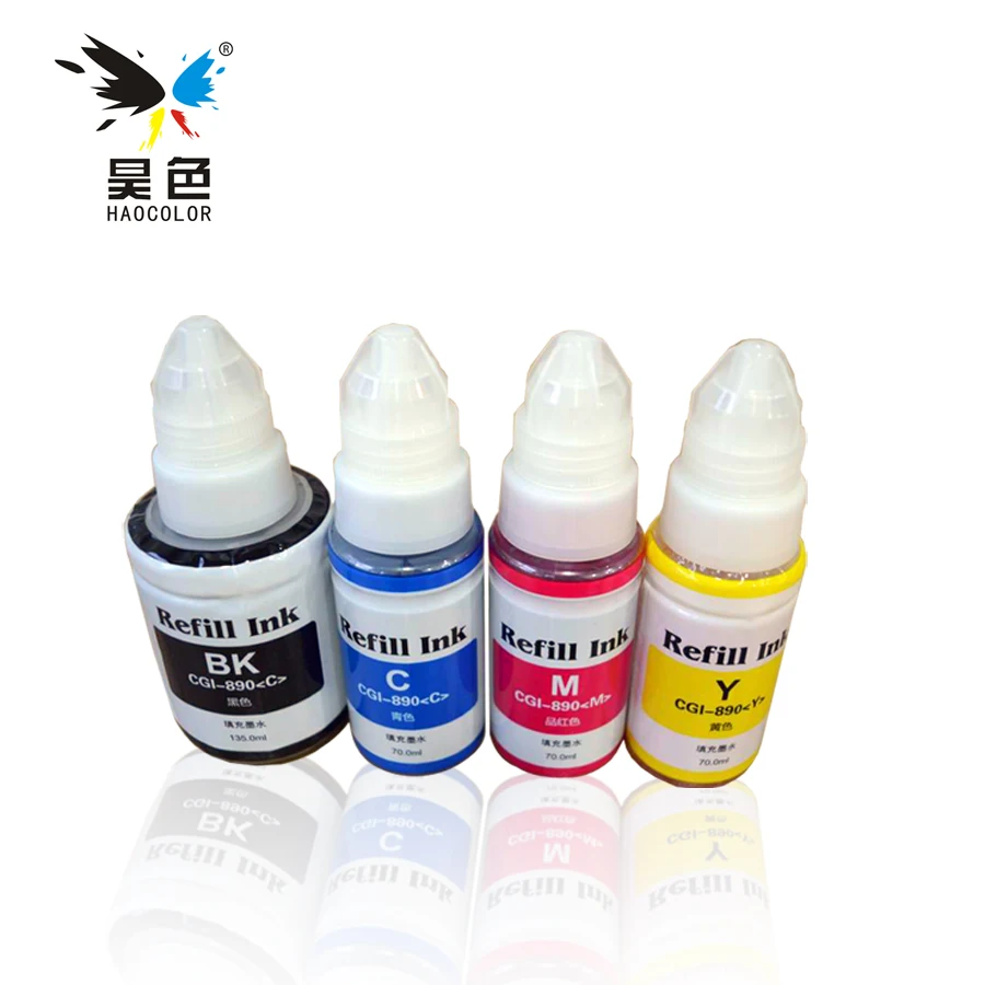 GI 490 GI490 890 790 набор чернил для заправки canon pixma G1800 G2800 3800 G1400 G2400 G3400 чернильный