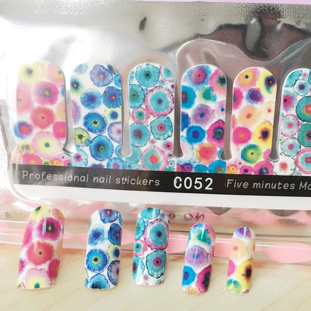 2 Sheets Lot Colorful Love Balloon Halo Cell Paitings Nail Art 2 Sheets Lot Colorful Love Balloon Halo Cell Paitings Nail Art Stickers Sd Up