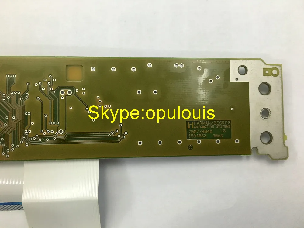 pioneer radio Original Har man Bec ker PCB board 48637007/4040 1584864 connect board for Mercedes W221 6 DVD changer mainboard audio systems android car stereo