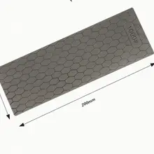 Портативный кухонный нож Алмазный точильный камень точилка сотовая тип 1000 зернистость " 200*68*1 мм