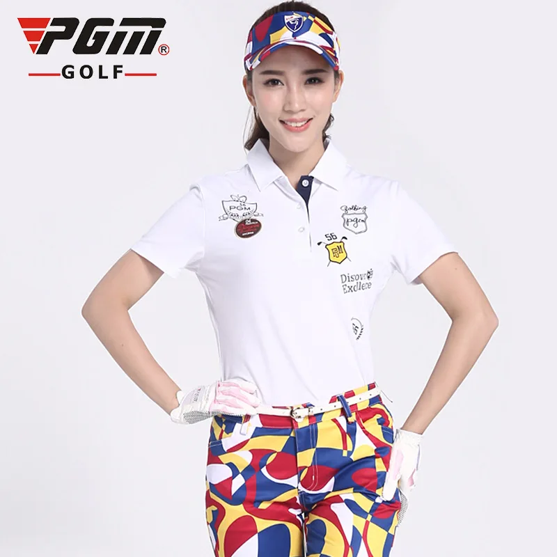 Brand PGM Golf Clothing Women Sport Polo Shirts Vetements ...