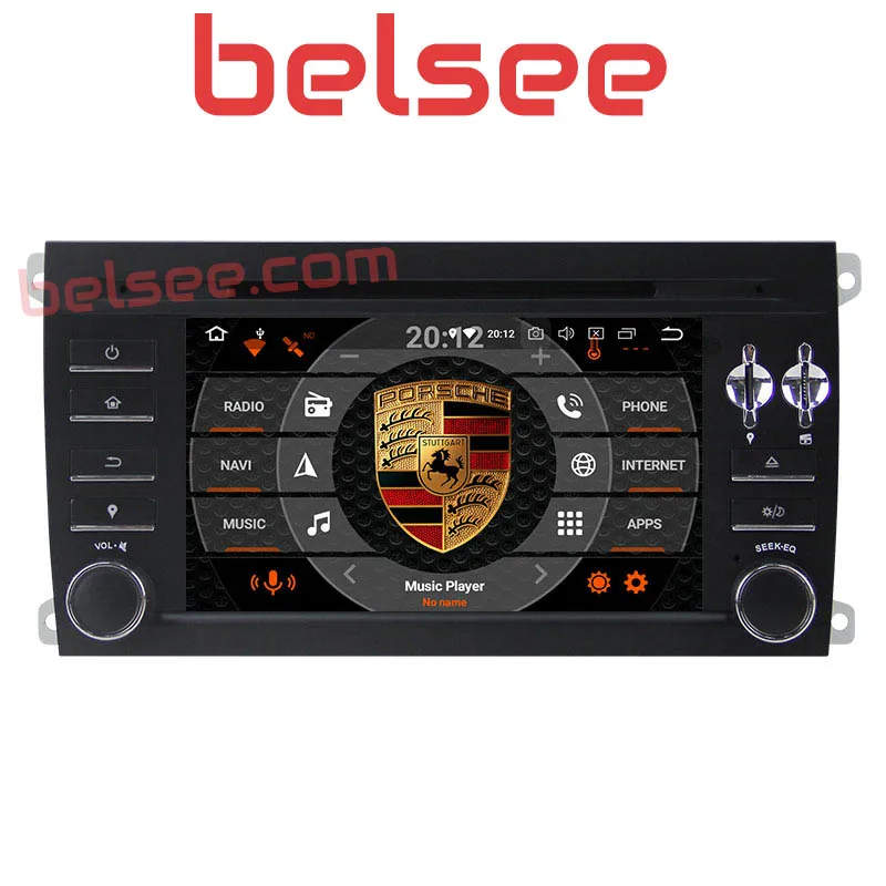 Belsee Восьмиядерный Android 9,0 мультимедиа головное устройство радио dvd-плеер для Porsche Cayenne 2003 2004 2005 2006 2007 2008 2009 2010