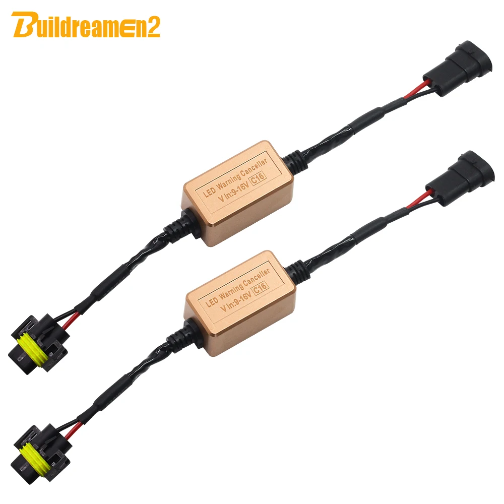 

Buildreamen2 CANBUS Decoder For Car HID Xenon Light KIT LED Headlight H1 H3 H4 H7 H8 H11 9005 9006 9007 H13 Warning Canceller