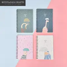 Блокнот милый внутренний 72 листа планировщик Sketchbook дневник записная книжка Kawaii журнал канцелярские товары школьные принадлежности для учебы