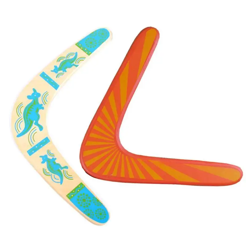 

Kangaroo Throwback V Shaped Boomerang Flying Disc Throw Catch Outdoor Game Parent -Child Interactive Toys