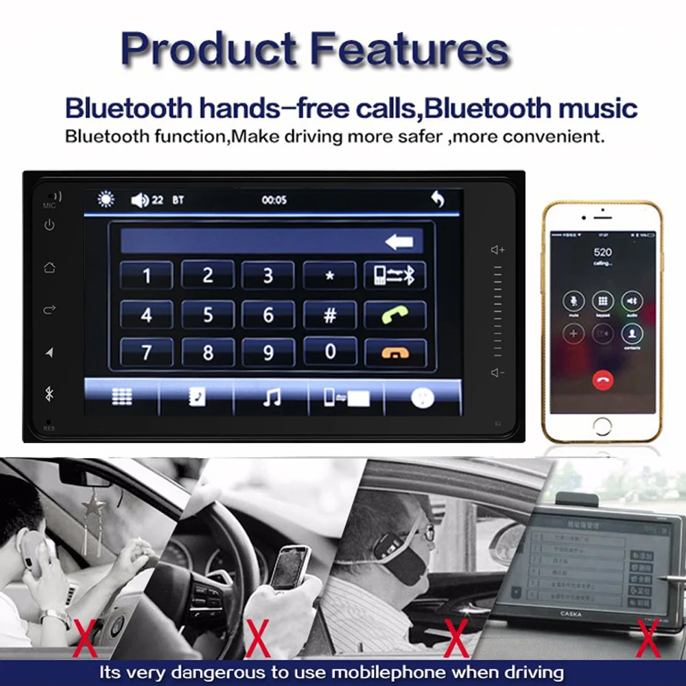 Discount Podofo 2 Din Android GPS Car Radio For Toyota MP5 Player stereo Bluetooth Autoradio 2din Multimedia Player Support Rear Camera 4 Discount Podofo 2 Din Android GPS Car Radio For Toyota MP5 Player stereo Bluetooth Autoradio 2din Multimedia Player Support Rear Camera 4