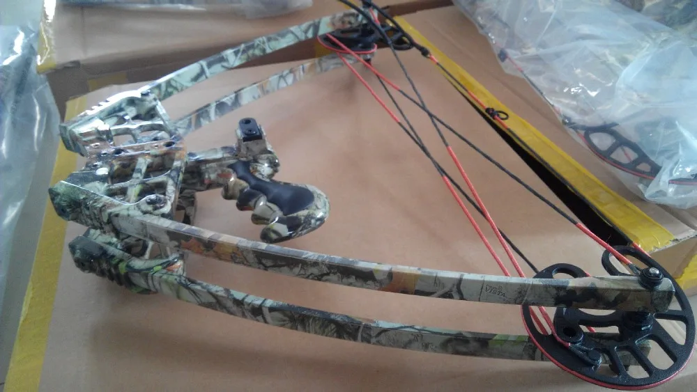 Kaufen M109 Camouflage Dreieck Jagd Verbindung Bogen für menschliches outdoor jagd, China Bogenschießen bogen