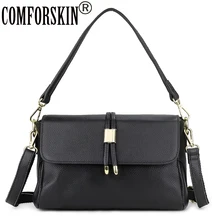 COMFORSKIN Brand Guaranteed Luxurious 100% Genuine Leather Women's Messenger Bags New Arrivals Large Capacity Travelling Bags COMFORSKIN Brand Guaranteed Luxurious 100% Genuine Leather Women's Messenger Bags New Arrivals Large Capacity Travelling Bags