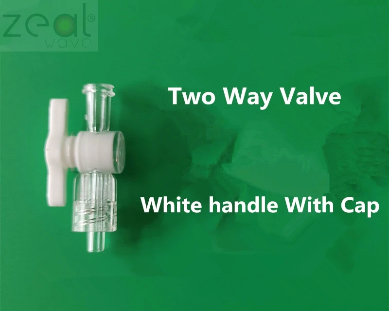 

FOR Luer Switch Plastic Two Way Valve Scientific Research Laboratory Instrument Printer Inkjet With Blue Valve