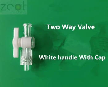 

FOR Luer Switch Plastic Two Way Valve Scientific Research Laboratory Instrument Printer Inkjet With Blue Valve