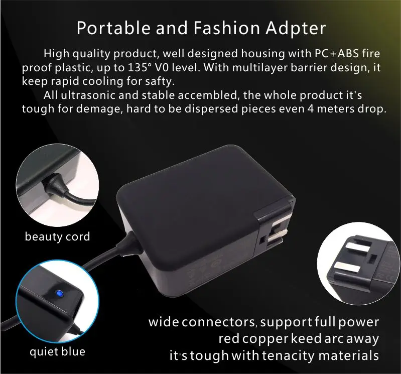 1 шт. N101 ноутбук адаптер переменного тока для Lenovo/Asus/Toshiba/BenQ 19 В 3.42a 5.5x2.5 мм x550 vm590l r417s адаптер Питание Зарядное устройство