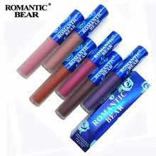 Marque nouveau Rouge à lèvres mat beauté Batom longue durée Labiales Rouge mat liquide imperméable maquillage 12 couleurs brillant à lèvres cosmétiques