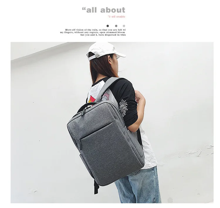 Boshikang унисекс рюкзак нейлоновая деловая сумка большой емкости школьная сумка 16 дюймов Компьютерная сумка, водонепроницаемый рюкзак модный