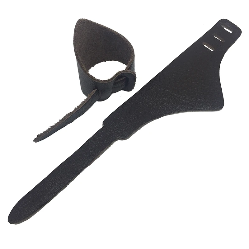 Pair Cowhide Eye Cups Eye Guards for Microscope Eyepiece Telescope Binoculars Monocular Inner Diameter 38 - 56 mm Brown Black