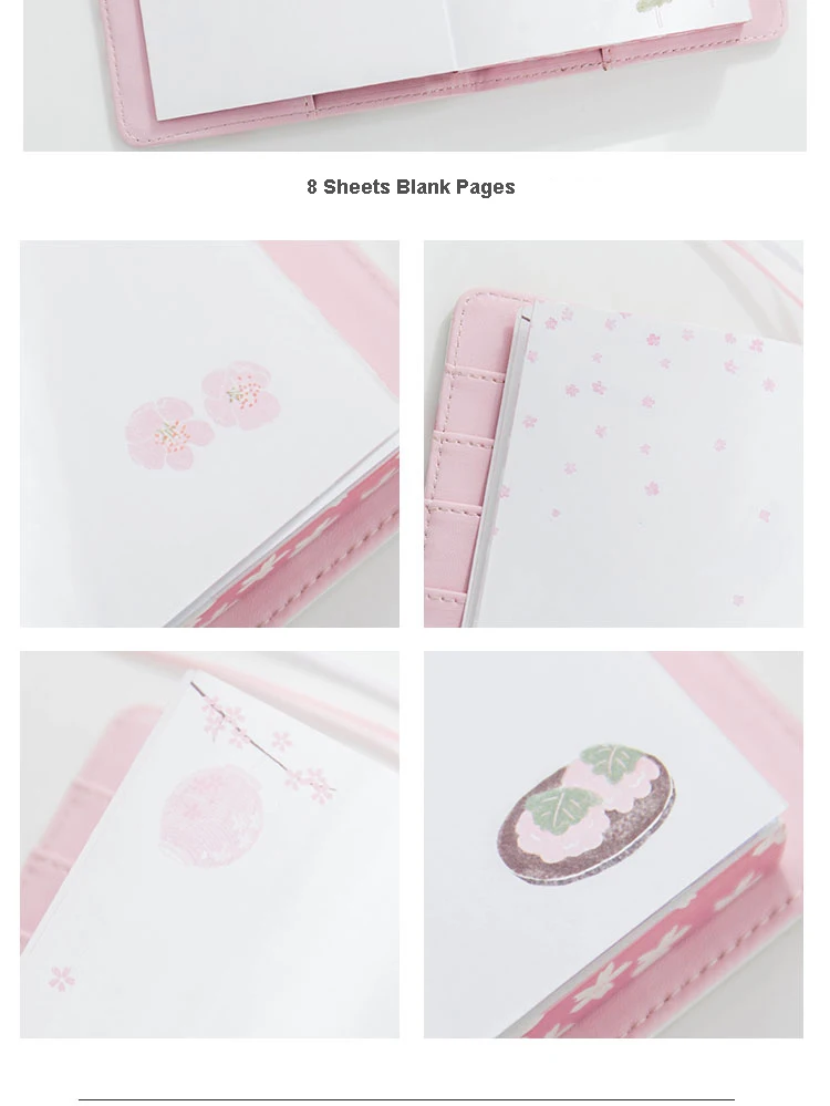 Kawaii подарочный набор Sakura notebook/Washi Tap/ручка/линейка Janpanese DIY планировщик дневник офис и школьные принадлежности милые канцелярские