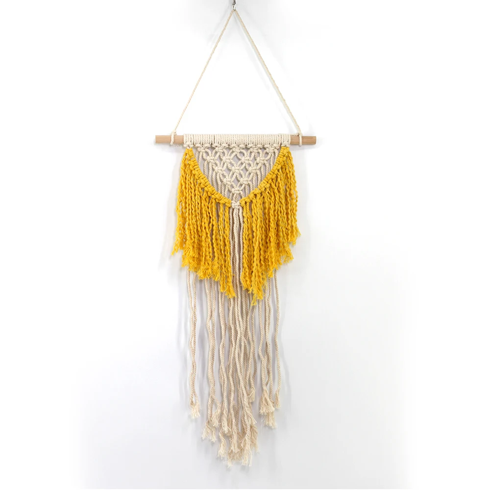 

Home Wall New Handmade Woven Tapestry Bohemian Living Room Tapestry Bohemian Handmade Boho Macrame Wall Hanging
