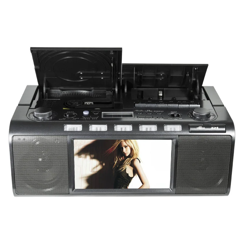 

Panda CD-5000 cassette recorder CD player machine English learning DVD bread repeater radio