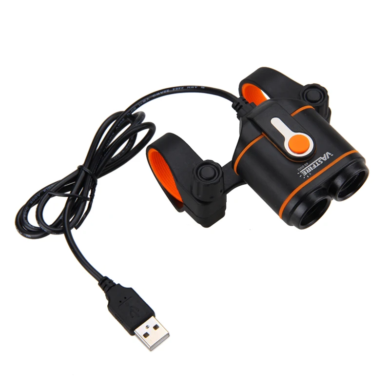Perfect 10000LM 2X XM-L2 LED Bike Lights USB Dual Bicycle Headlight Night Safety Cycling with Battery Pack and Charger 12 Perfect 10000LM 2X XM-L2 LED Bike Lights USB Dual Bicycle Headlight Night Safety Cycling with Battery Pack and Charger 12
