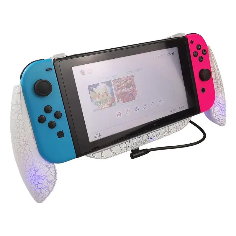 

Quick Charger Handle Holder w/Indicator Light Fit Supporting Ordinary 5v 2A Adapter Charging for Nintend Switch Controller