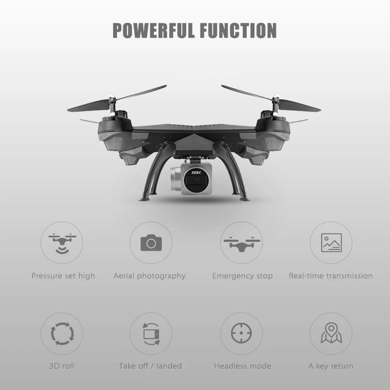 Дрон 720p HD воздушный вертолет в режиме реального времени FPV Беспроводная передача
