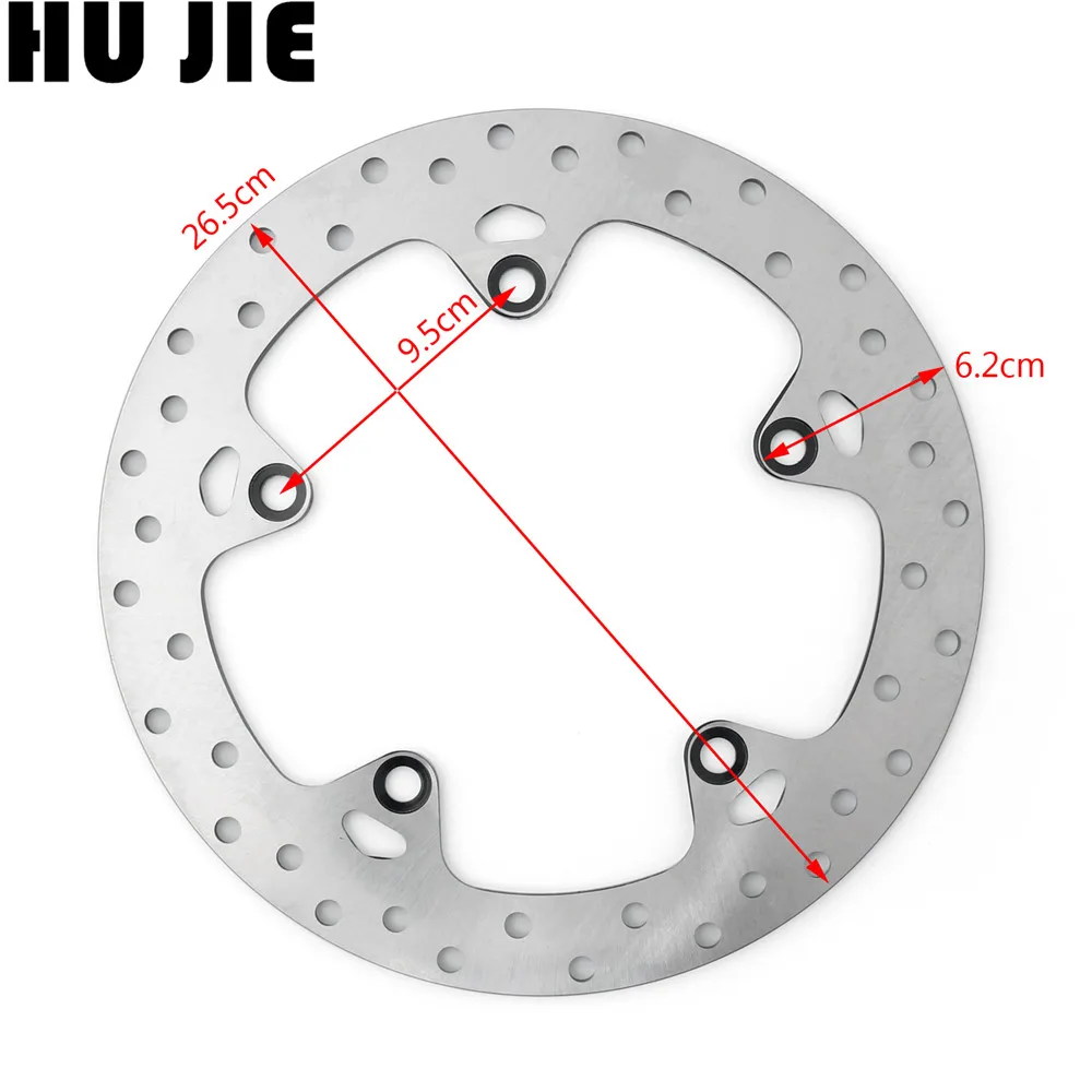 Мотоцикл задний тормозной ротор дискового тормоза для BMW F700GS/F800GS/F800GT 2013- F800ST Touring 2010-2012 HP2 Enduro 2005-2008