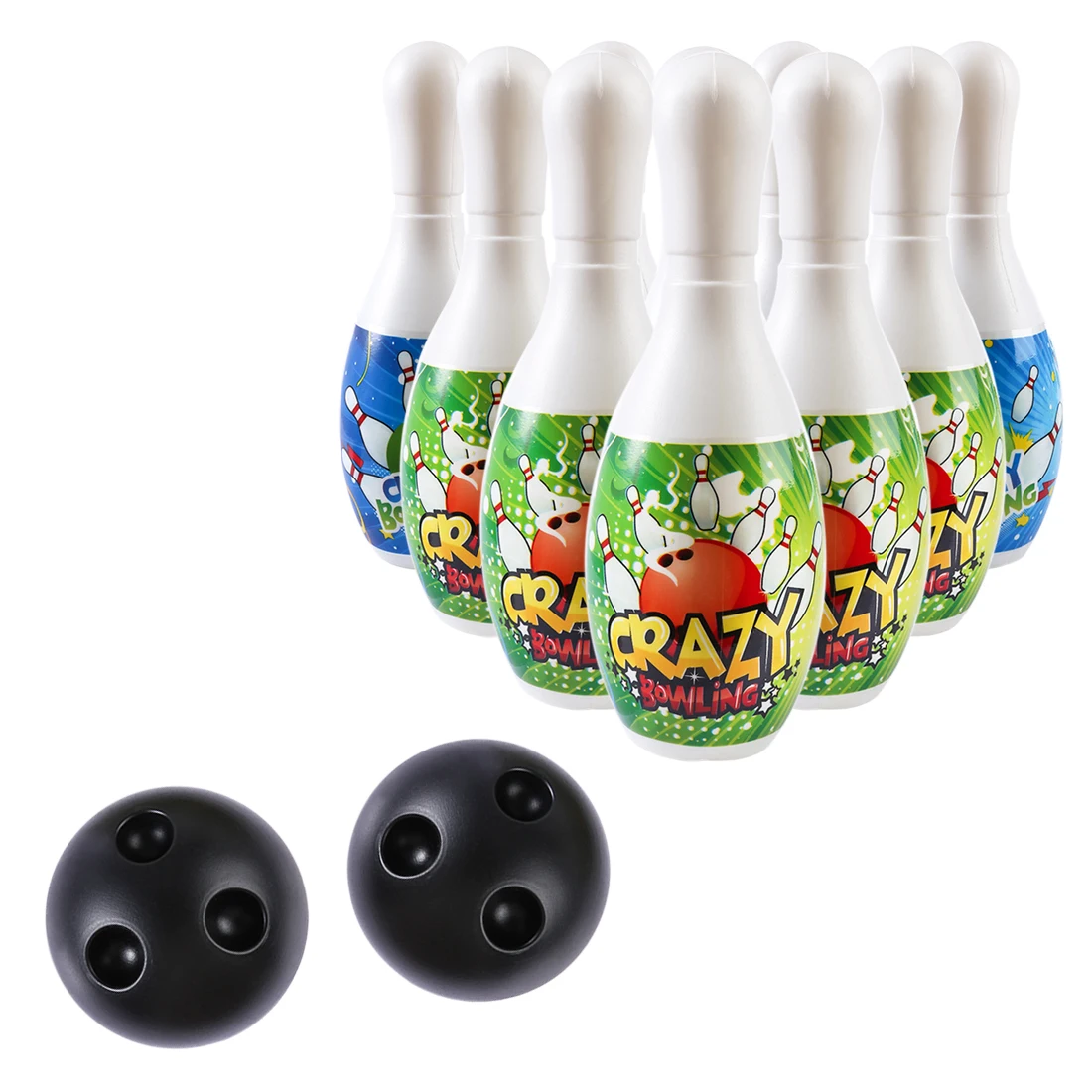 

12Pcs ZG270-45 Sporting Goods Bowling Indoor And Outdoor Casual Educational Toys For Children