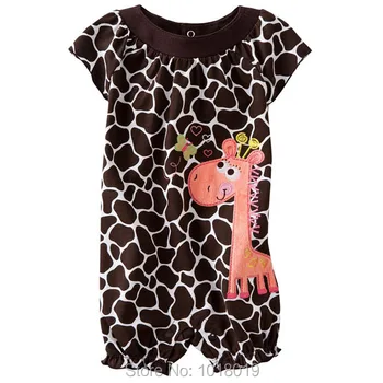 

6M~24M, New 2019 Branded Quality Cotton Newborn Baby Girl Clothing Clothes Ropa Bebe Creepers Jumpsuits Baby Girls Romper Summer
