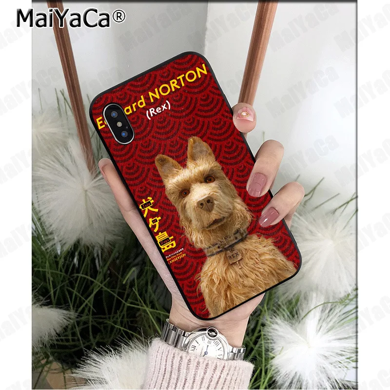MaiYaCa 2018 милый чехол для телефона с изображением изображения острова собак iphone SE
