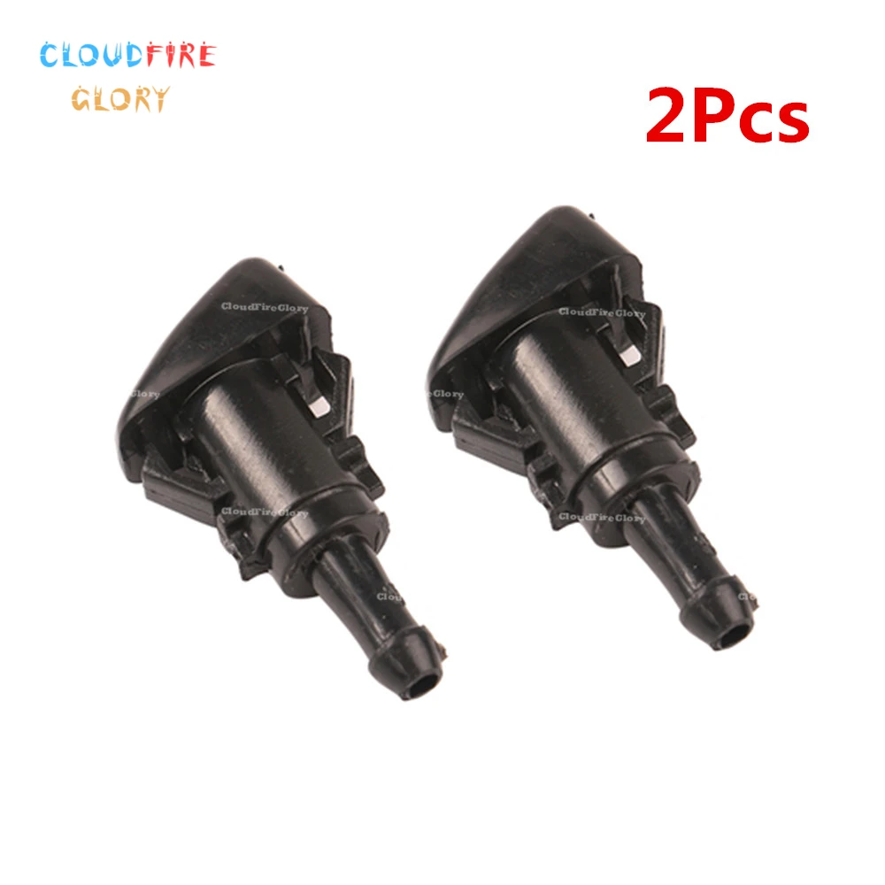

CloudFireGlory 5160308AA 2Pcs Pair Left+Right Car Windshield Wiper Washer Spray Nozzle For Dodge Caliber 2007-2012