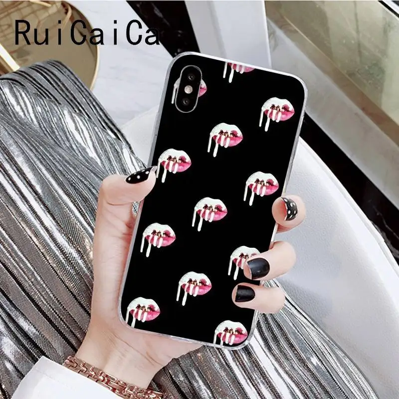 Girly Pink lips fashion newly pattern