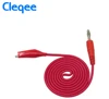 2pcs Cleqee P1038 1Set Double Stitch Alligator Test Lead Clip To Probe Cable For Multimeters ► Photo 3/3