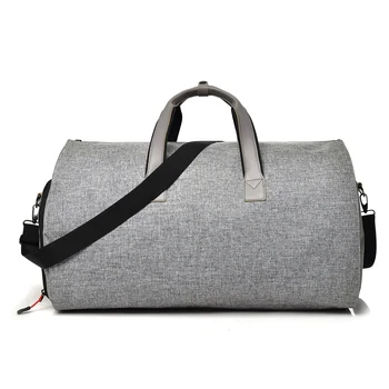 

Men Travel Garment Bag with Shoulder Strap Luxury Duffle Bag Carry on Hanging Suitcase Clothing Business Bag Multiple Pockets